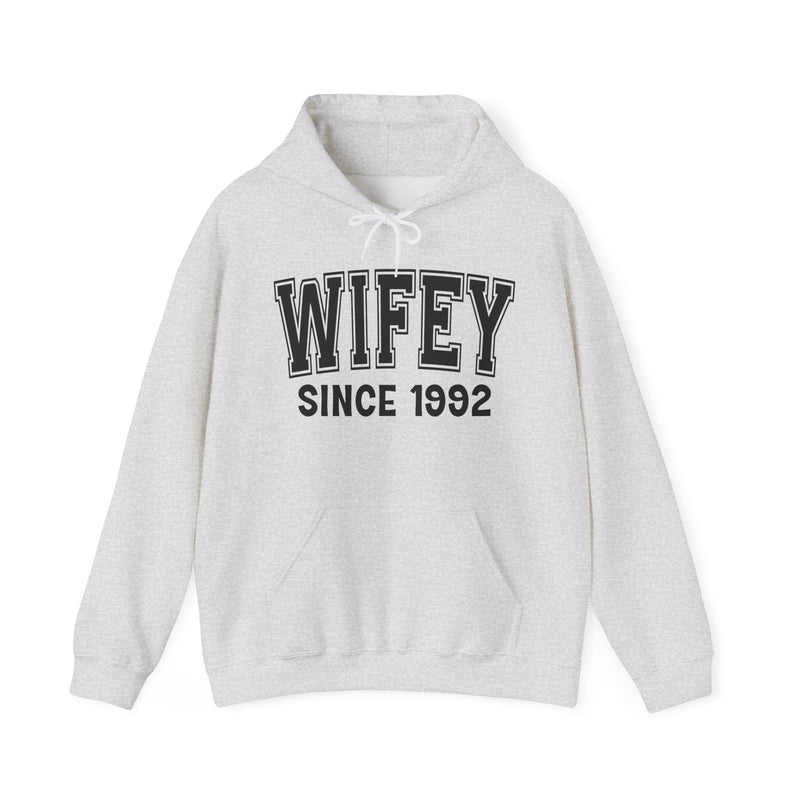 Wifey Personalization Hoodie — Add Your Special "Since Date"