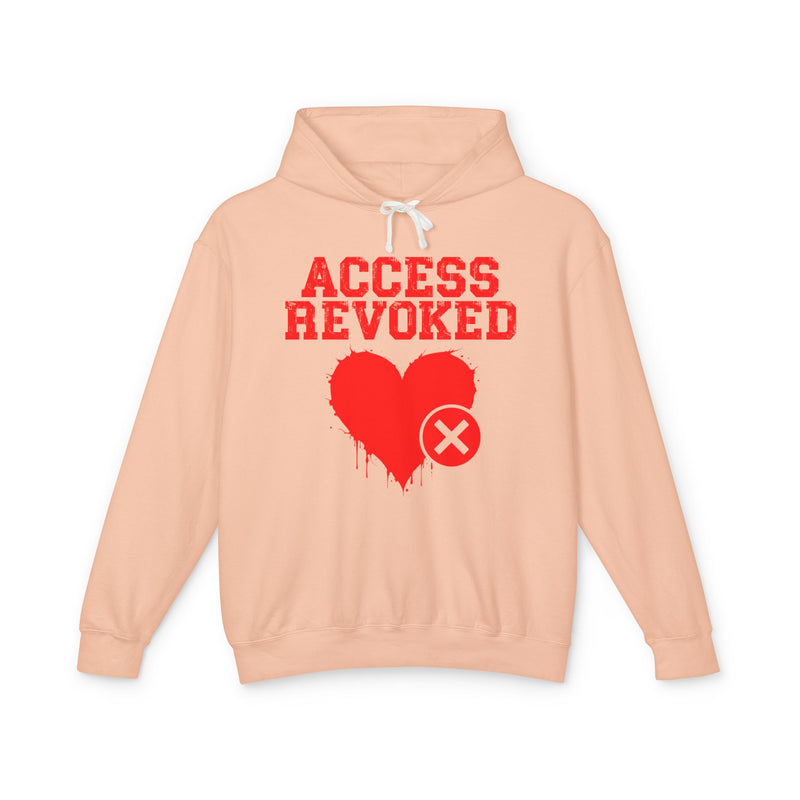 Access Revoked Heart (Top) — Hilarious Rejection Hoodie