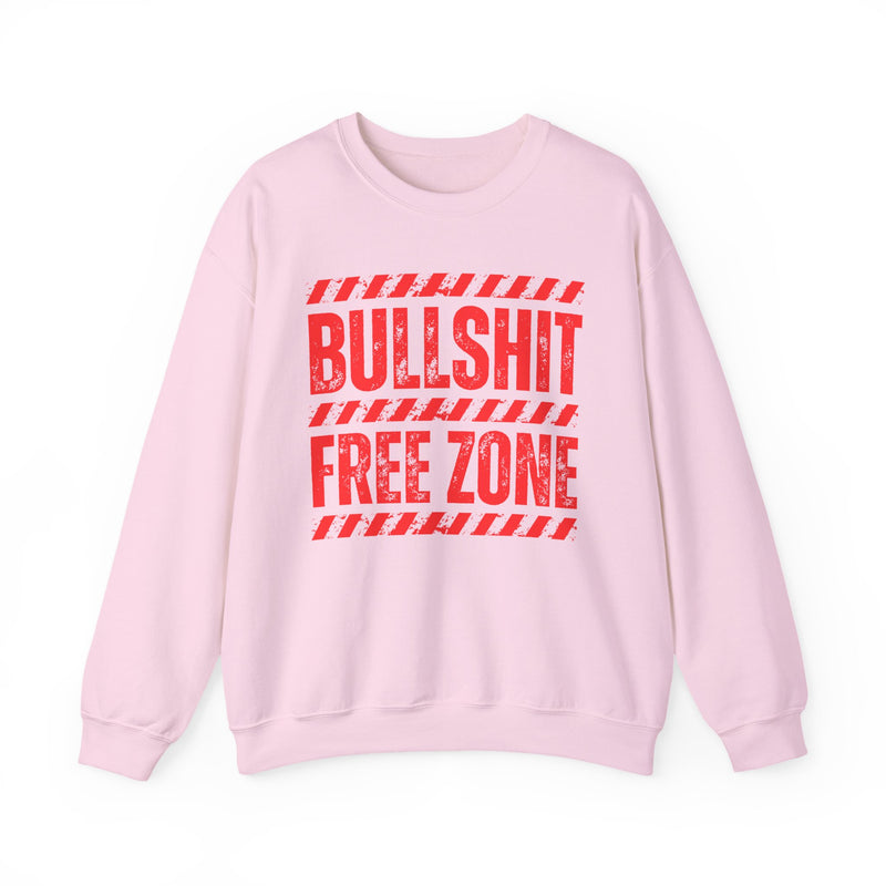 Bullshit Free Zone - Funny Energy Hoodie