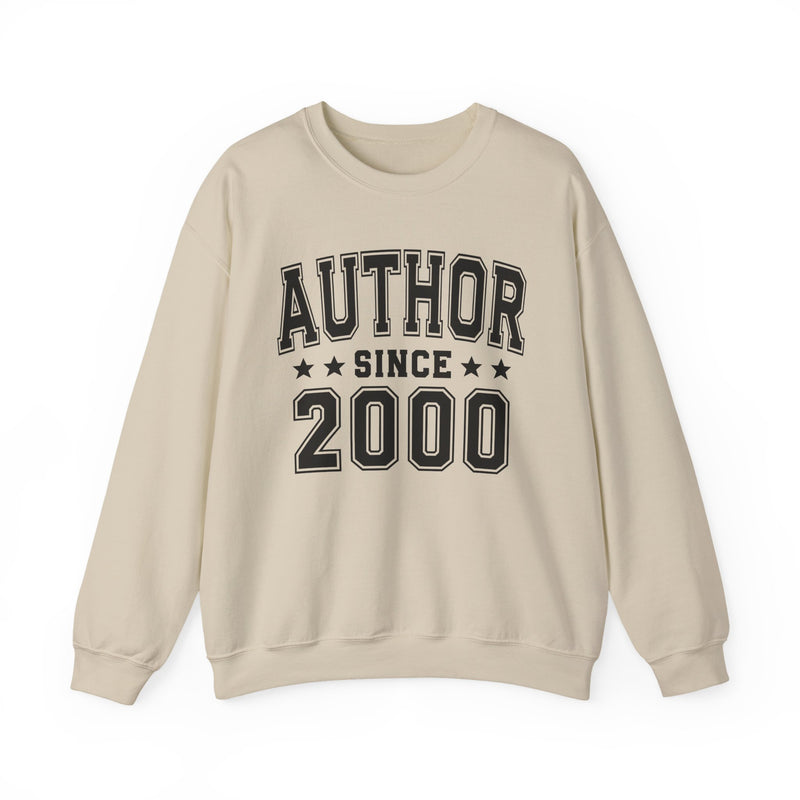 Author Since (Personalized Date) — Writer's Pride Sweatshirt