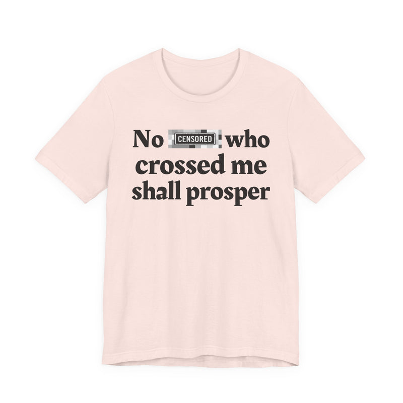 No Bitch Who Crossed Me Shall Prosper — T-Shirt