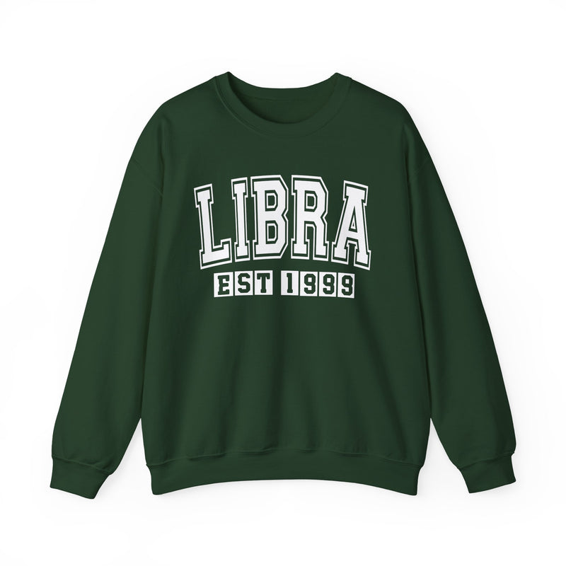 Libra (EST YEAR) Personalization — Zodiac Graphic Sweatshirt