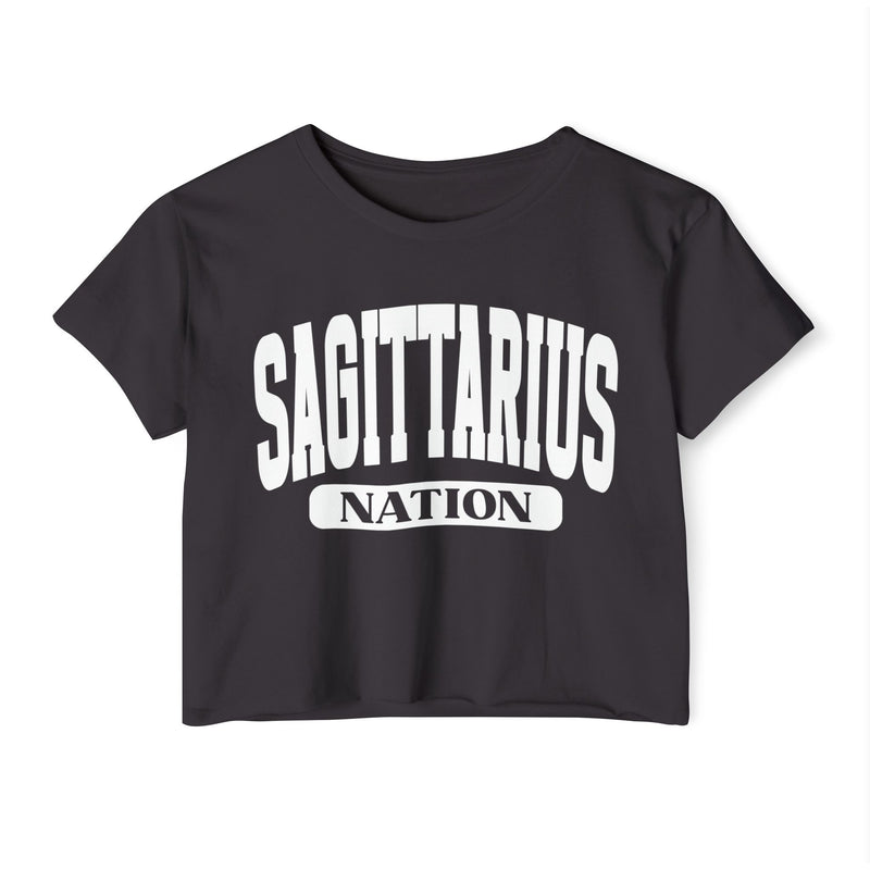 Sagittarius Nation — Women’s Zodiac Festival Crop Top