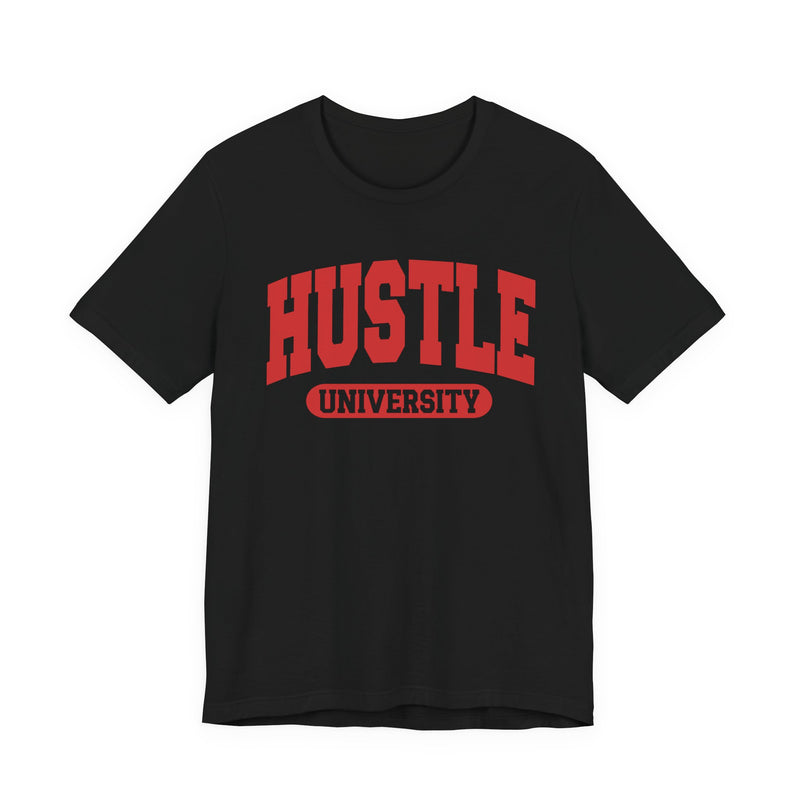 Hustle University — Retro Collegiate T-Shirt