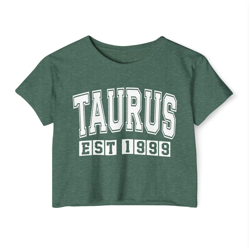 Taurus EST (YEAR) Personalization — Crop Top