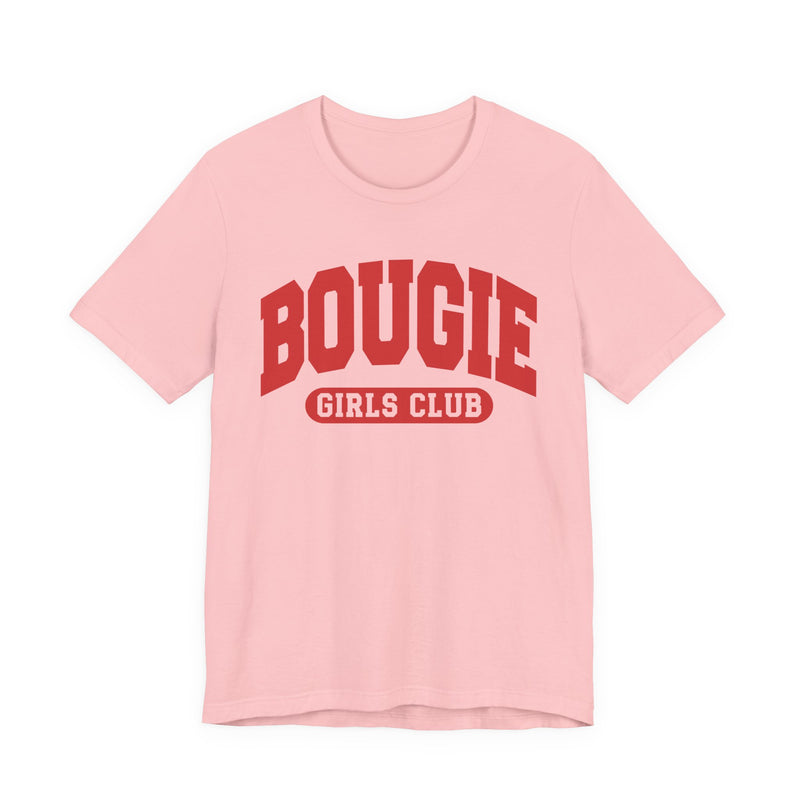 Bougie Girls Club — Retro Collegiate T-Shirt
