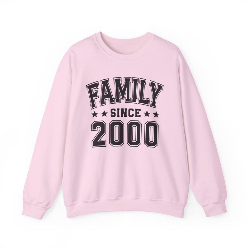 Family Since (Personalized Date) — Celebration Milestone Sweatshirt