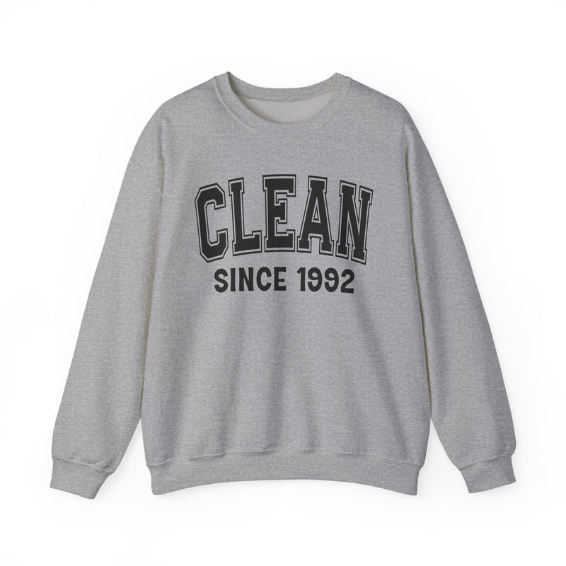 Clean Personalization Sweatshirt — Add Your Special "Since Date"