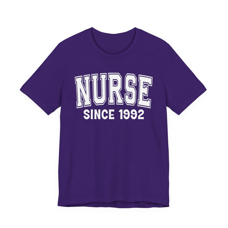 Nurse Personalization T-Shirt — Add Your Special "Since Date"