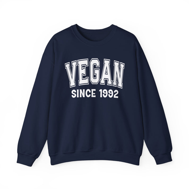 Vegan Personalization Sweatshirt — Add Your Special "Since Date"