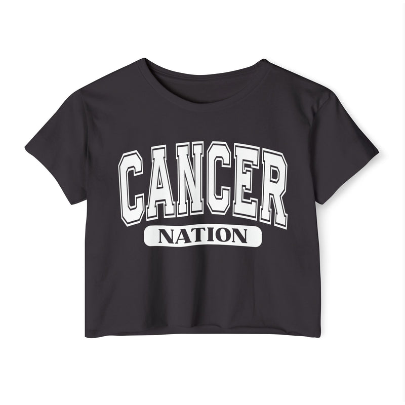 Cancer Nation — Women’s Zodiac Festival Crop Top