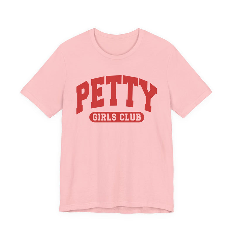 Petty Girls Club — Retro Collegiate T-Shirt