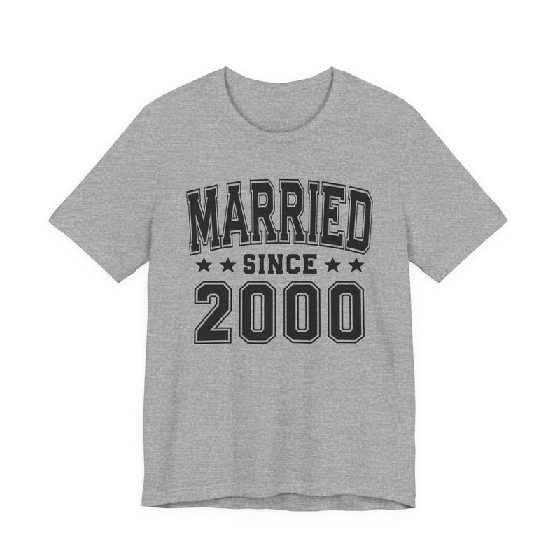 Married Since (Personalized Date) — Bride/Married T-shirt, Wedding & Anniversary Gift