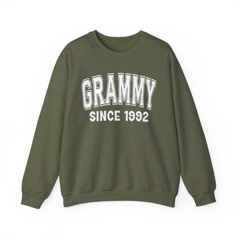 Grammy Personalization Sweatshirt — Add Your Special "Since Date"