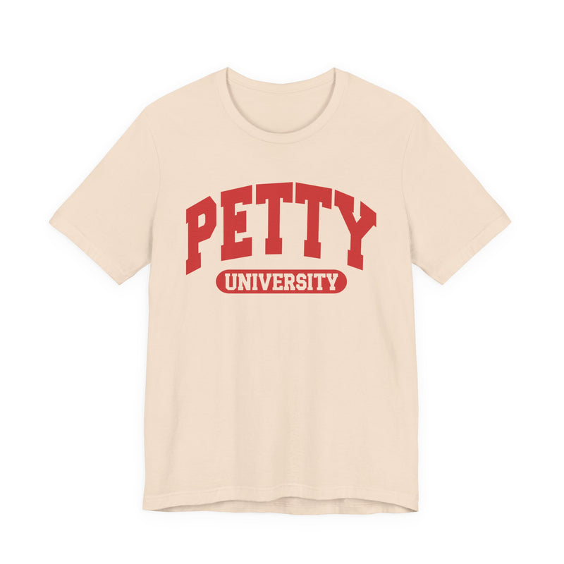 Petty University — Retro Collegiate T-Shirt