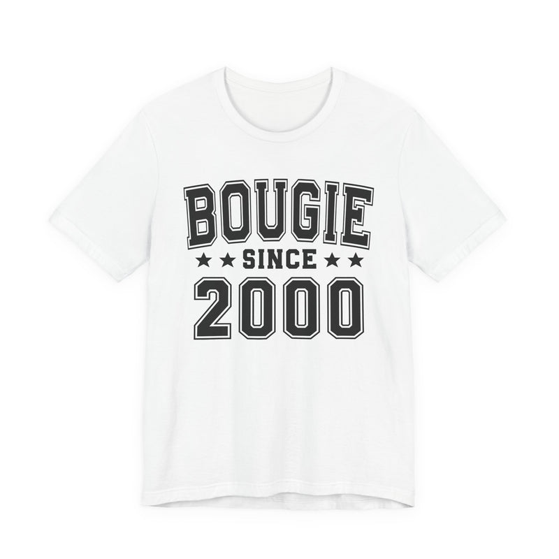 Bougie Since (Personalized Date) — Bride/Married T-shirt, Wedding & Anniversary Gift