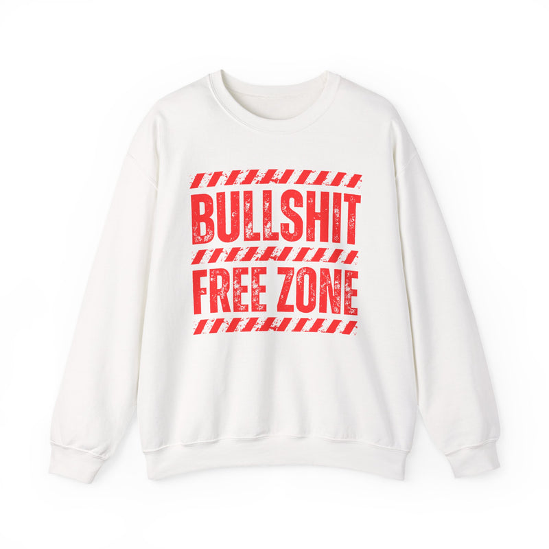 Bullshit Free Zone - Funny Energy Hoodie
