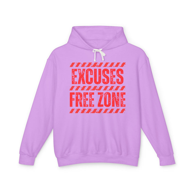 Excuses Free Zone-Hoodie