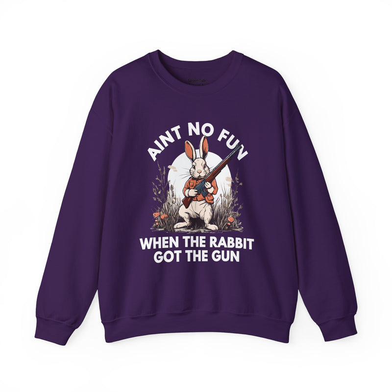 Ain't No Fun When The Rabbit Got The Gun — Sweatshirt V2
