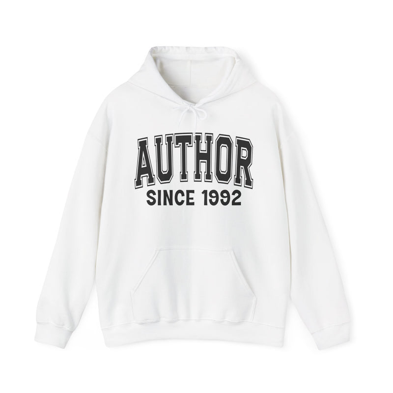 Author Personalization Hoodie — Add Your Special "Since Date"