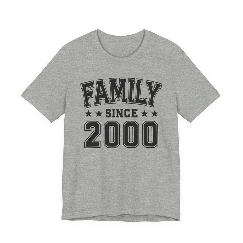Family Since (Personalized Date) — Celebrating Family Ties T-shirt