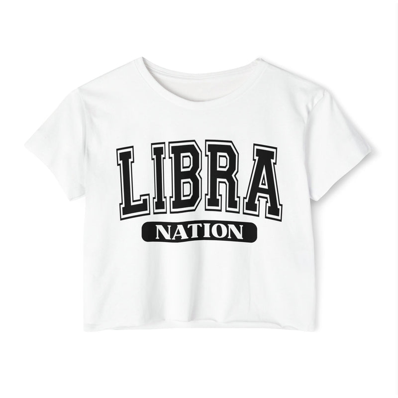 Libra Nation — Women’s Zodiac Festival Crop Top
