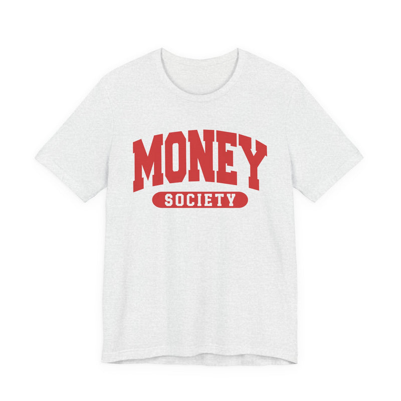 Money Society — Retro Collegiate T-Shirt