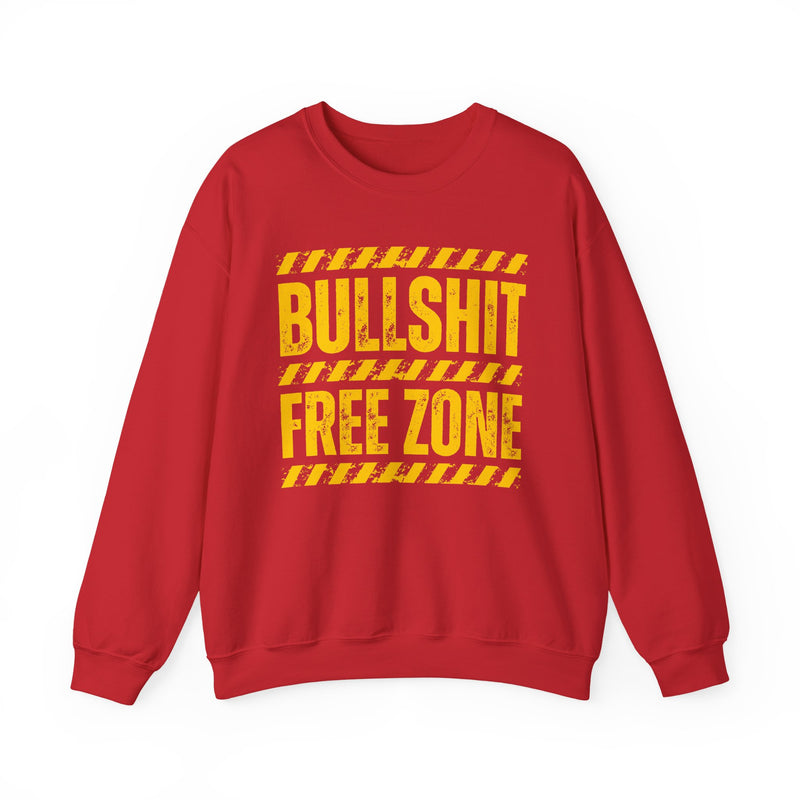 Bullshit Free Zone - Funny Energy Hoodie