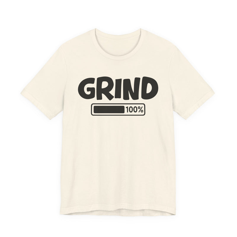 Grind — T-Shirt – Bold Protest Graphic T-Shirt with Raised Fist