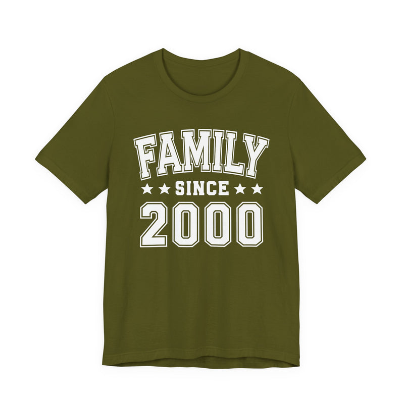 Family Since (Personalized Date) — Celebrating Family Ties T-shirt
