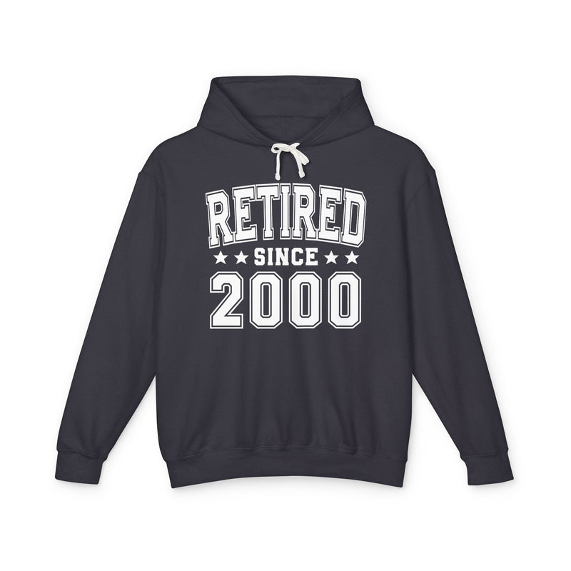 Retired Since (Personalized Date) — Retirement Milestone Hoodie