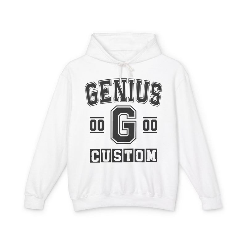 Custom Genius Varsity Hoodie — Customize Birthday Day/Month/Year — Customize Gemini Season/Nation