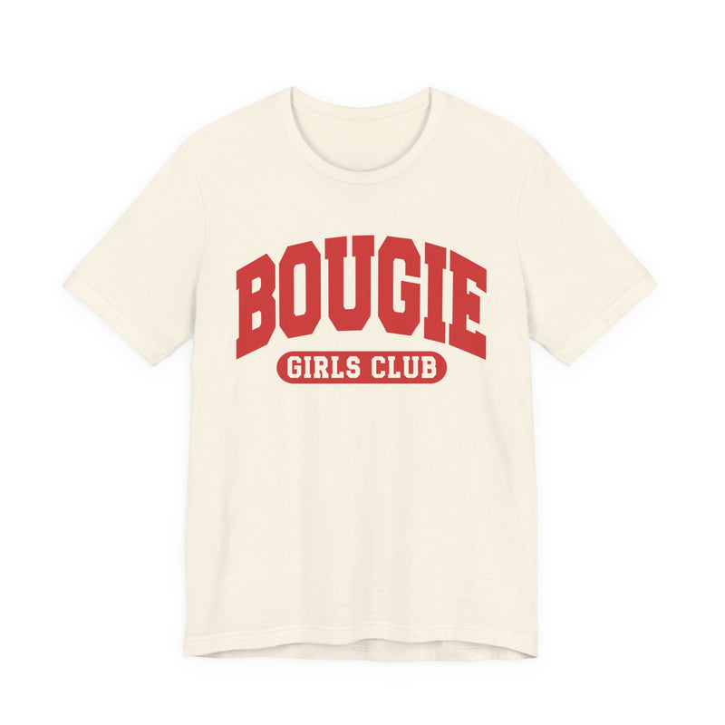 Bougie Girls Club — Retro Collegiate T-Shirt