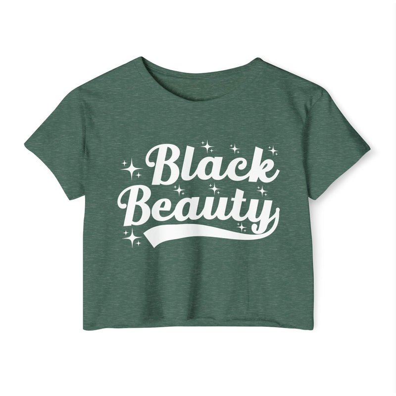 Black Beauty — Crop Top