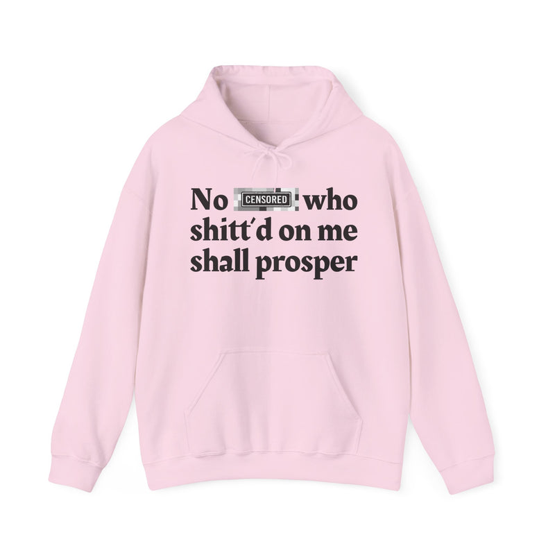 No Bitch Who Shittd On Me Shall Prosper — Hoodie