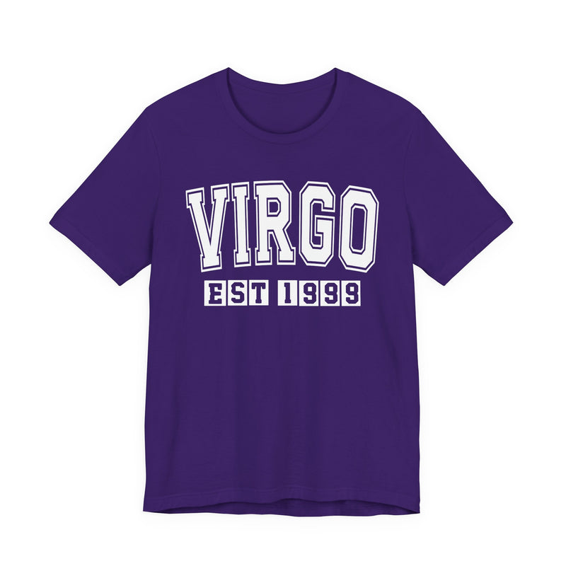 Virgo EST (YEAR) Personalization — Zodiac Birthday T-Shirt