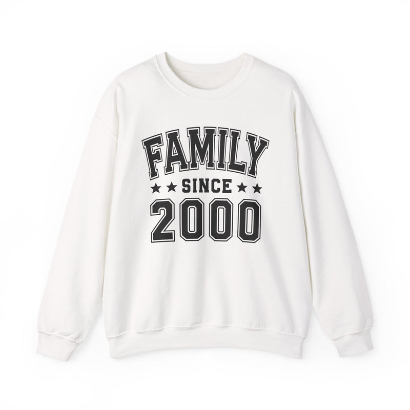 Family Since (Personalized Date) — Celebration Milestone Sweatshirt