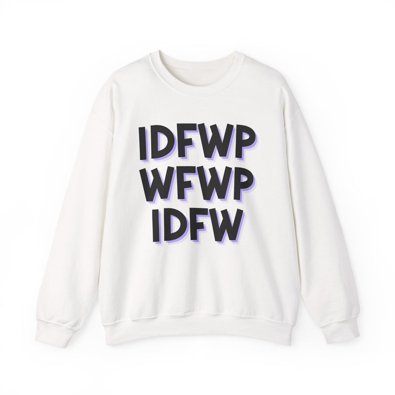 IDFWPWFWPIDFW — Sweatshirt (glitch)
