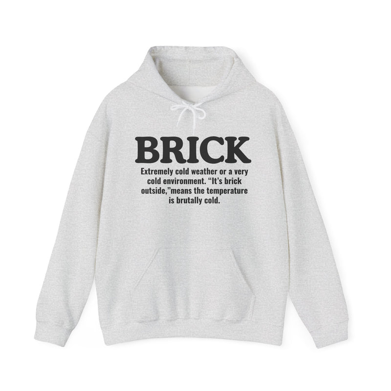 Brick — Street Slang Definition Hoodie