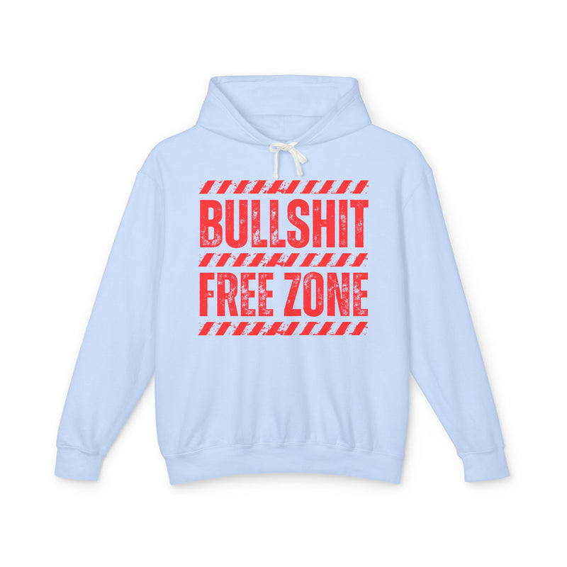 Bullshit Free Zone’ Hoodie — Funny Boundaries Hoodie