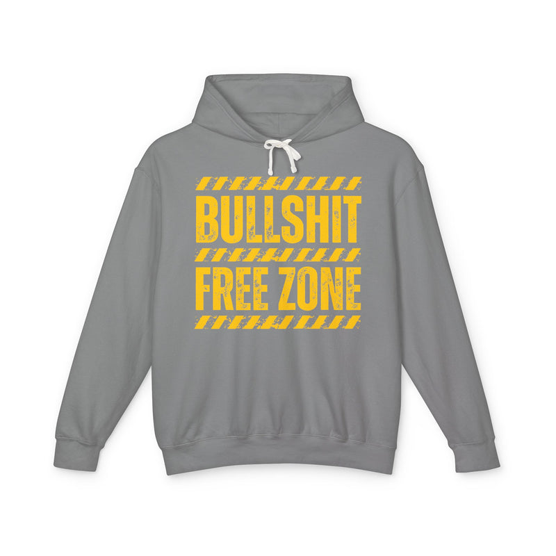 Bullshit Free Zone’ Hoodie — Funny Boundaries Hoodie