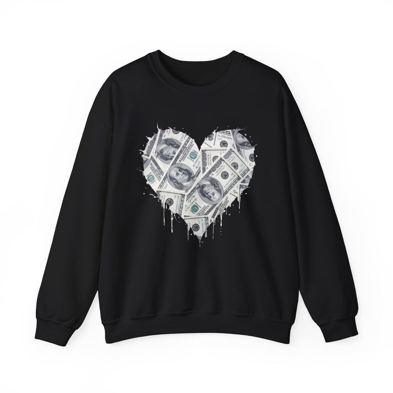 Valentine's Day (Money Heart) — Sweatshirt