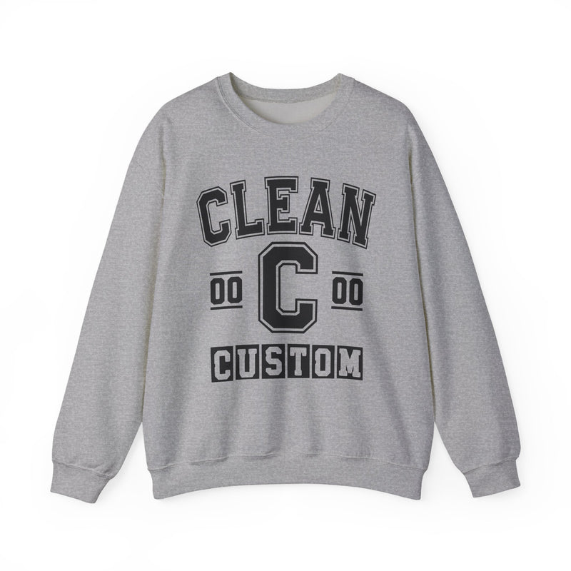 Custom Clean Varsity Sweatshirt — Customize Birthday Day/Month/Year — Customize Gemini Season/Nation