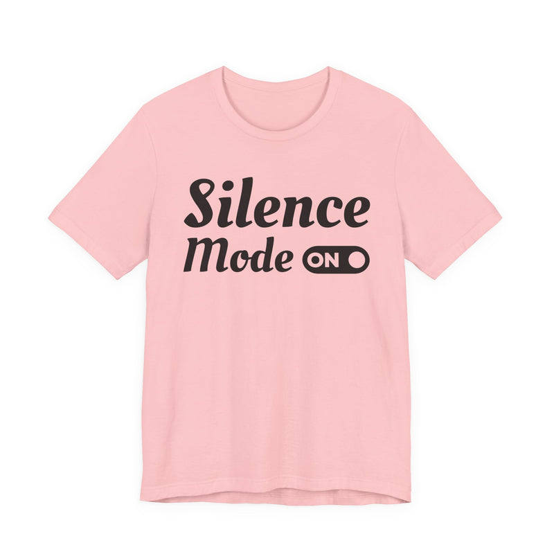 Silence Mode On — Urban Awareness T-shirt
