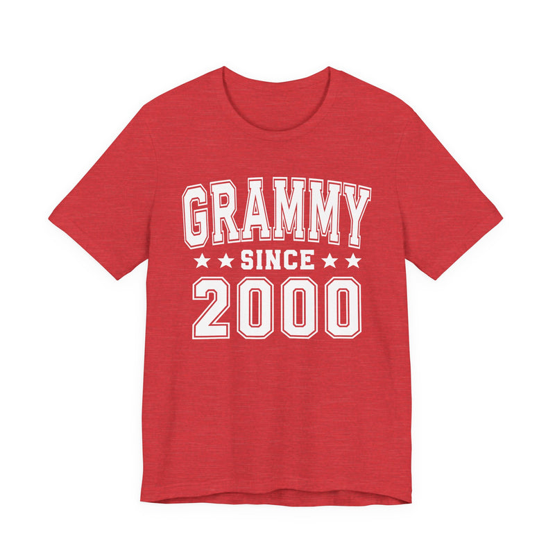 Grammy Since (Personalized Date) — Bride/Married T-shirt, Wedding & Anniversary Gift