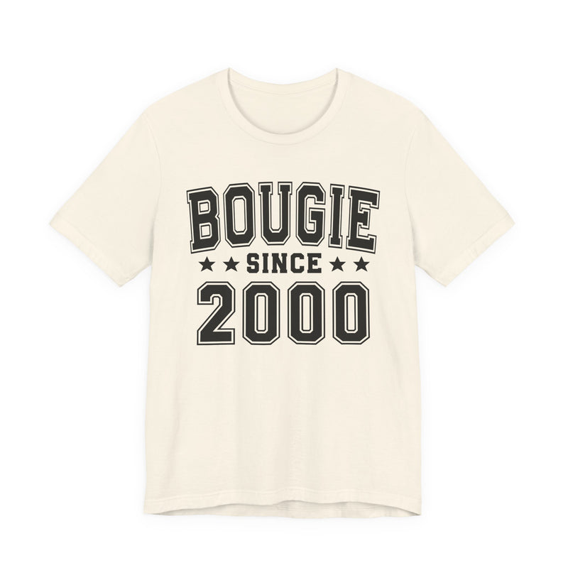 Bougie Since (Personalized Date) — Bride/Married T-shirt, Wedding & Anniversary Gift