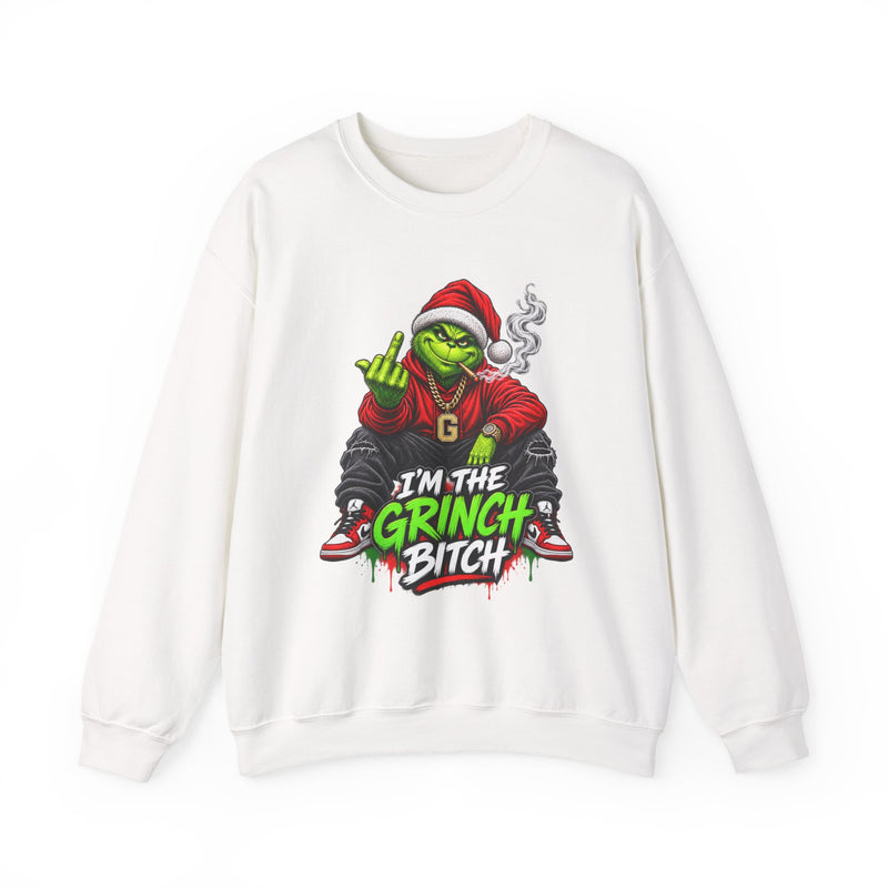 I'm The Grinch Bitch — Fuck Christmas Holiday Protest Sweatshirt