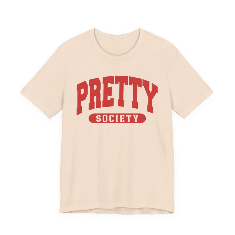 Pretty Society — Retro Collegiate T-Shirt