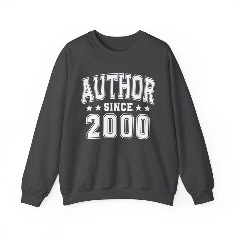 Author Since (Personalized Date) — Writer's Pride Sweatshirt