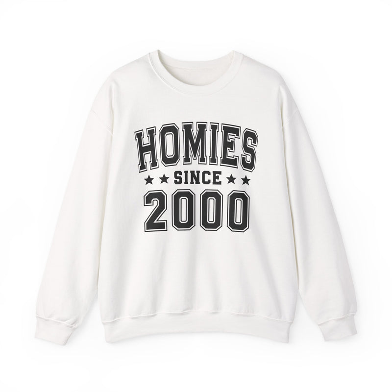 Homies Since (Personalized Date) — Friendship Milestone Sweatshirt